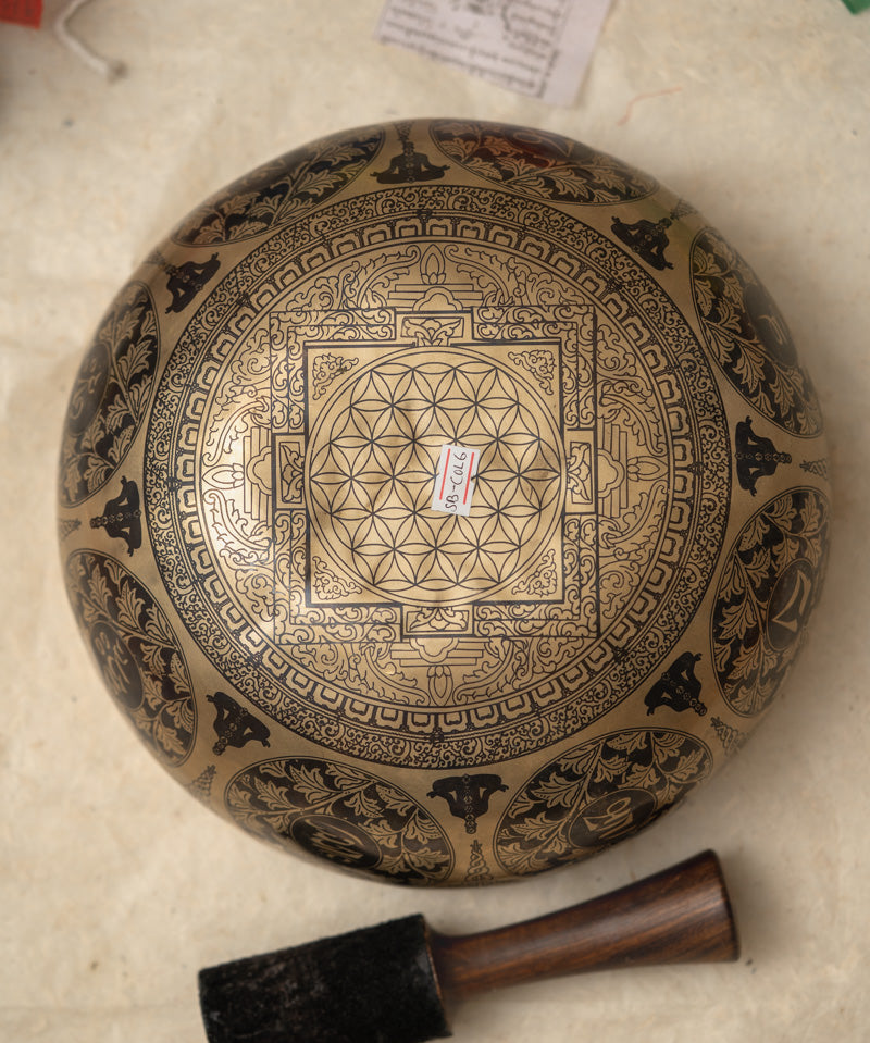 Manjushree Singing Bowl - Handcrafted Tibetan Bowl 