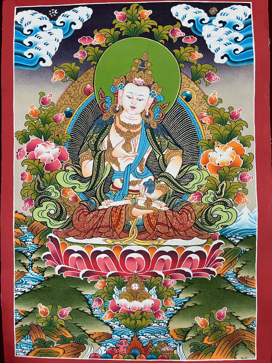 Vajrasattwa Painting - Handpainted Thangka 