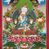 Vajrasattwa Painting - Handpainted Thangka 
