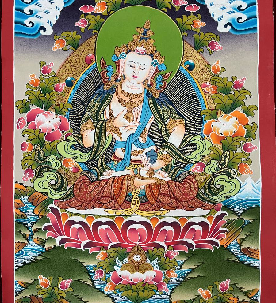 Vajrasattwa Painting - Handpainted Thangka 