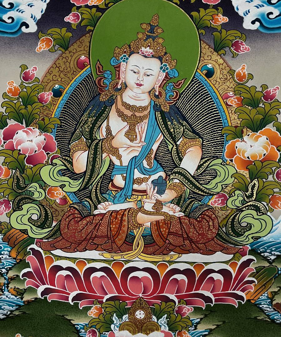 Vajrasattwa Painting - Handpainted Thangka 