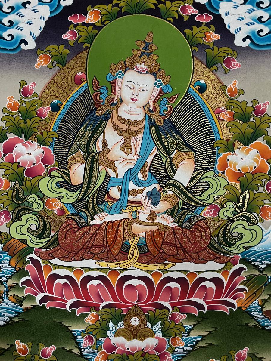 Vajrasattwa Painting - Handpainted Thangka 