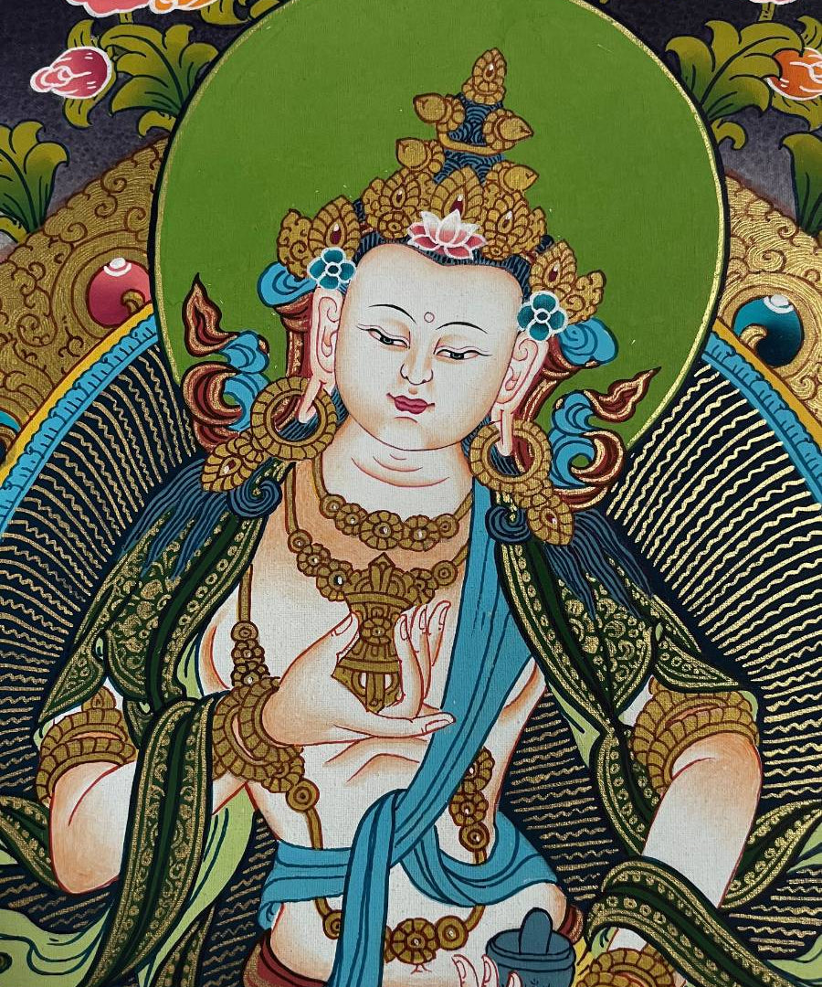 Vajrasattwa Painting - Handpainted Thangka 