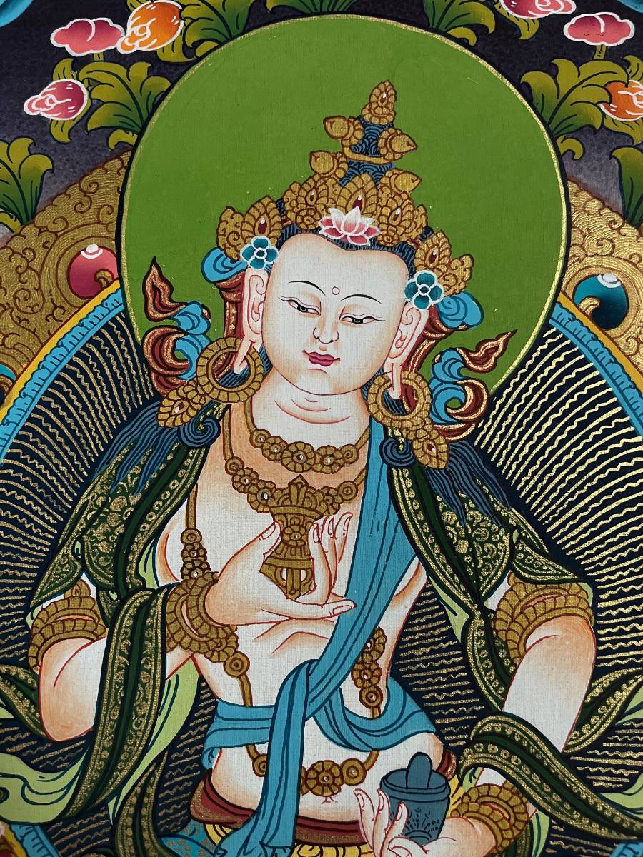 Vajrasattwa Painting - Handpainted Thangka 