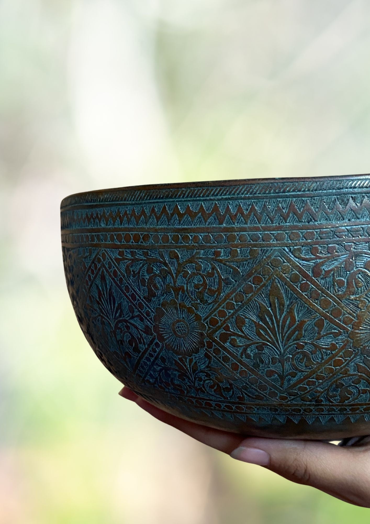 Jambati Bowl - Antique Bowl