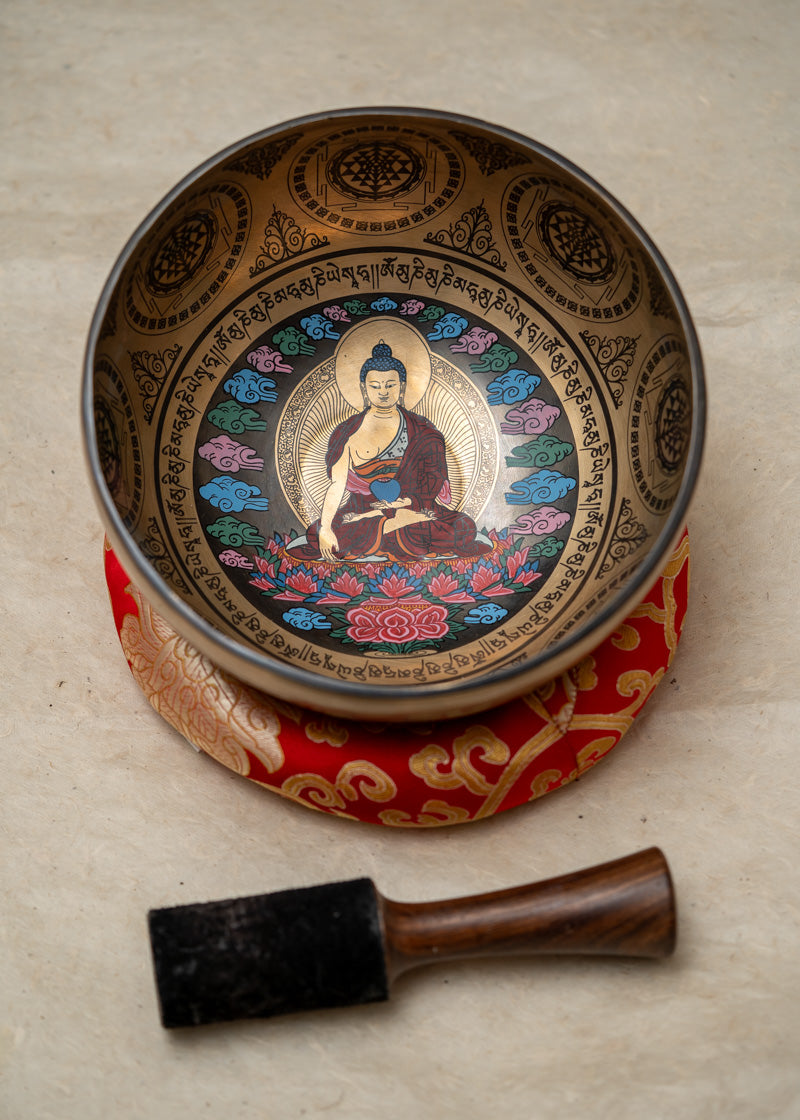 Shakyamuni Buddha Singing Bowl - Meditation Bowl