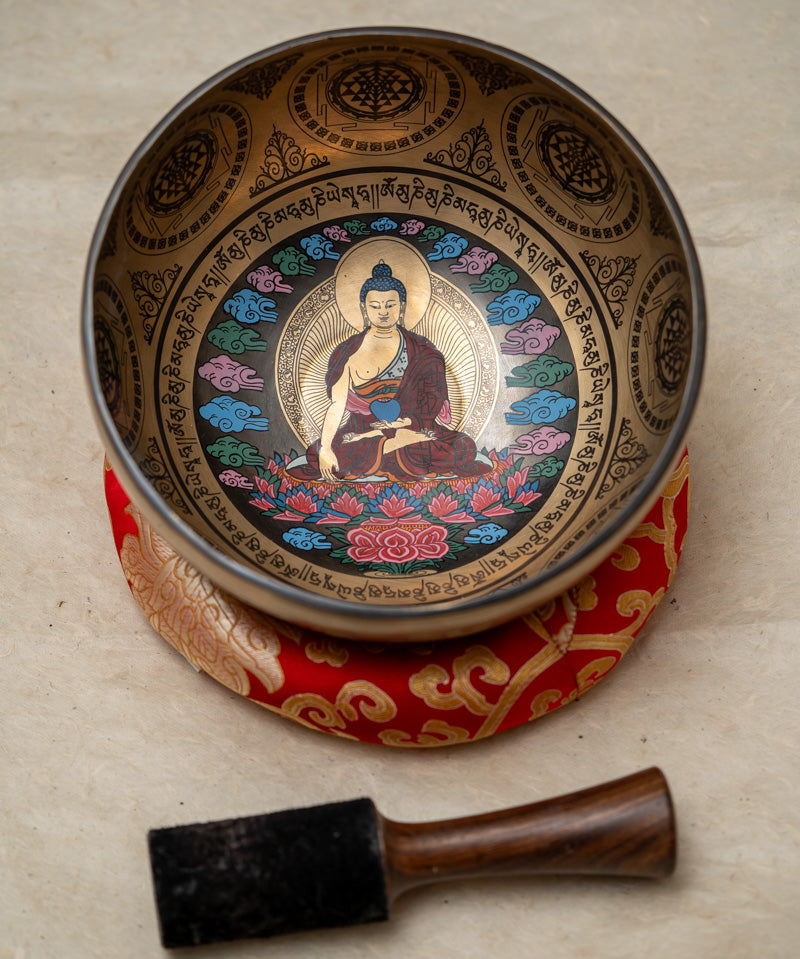 Shakyamuni Buddha Singing Bowl - Meditation Bowl