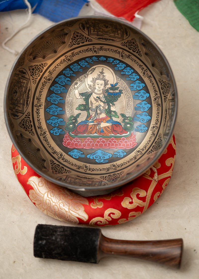 Manjushree Singing Bowl - Tibetan  Meditation Bowl