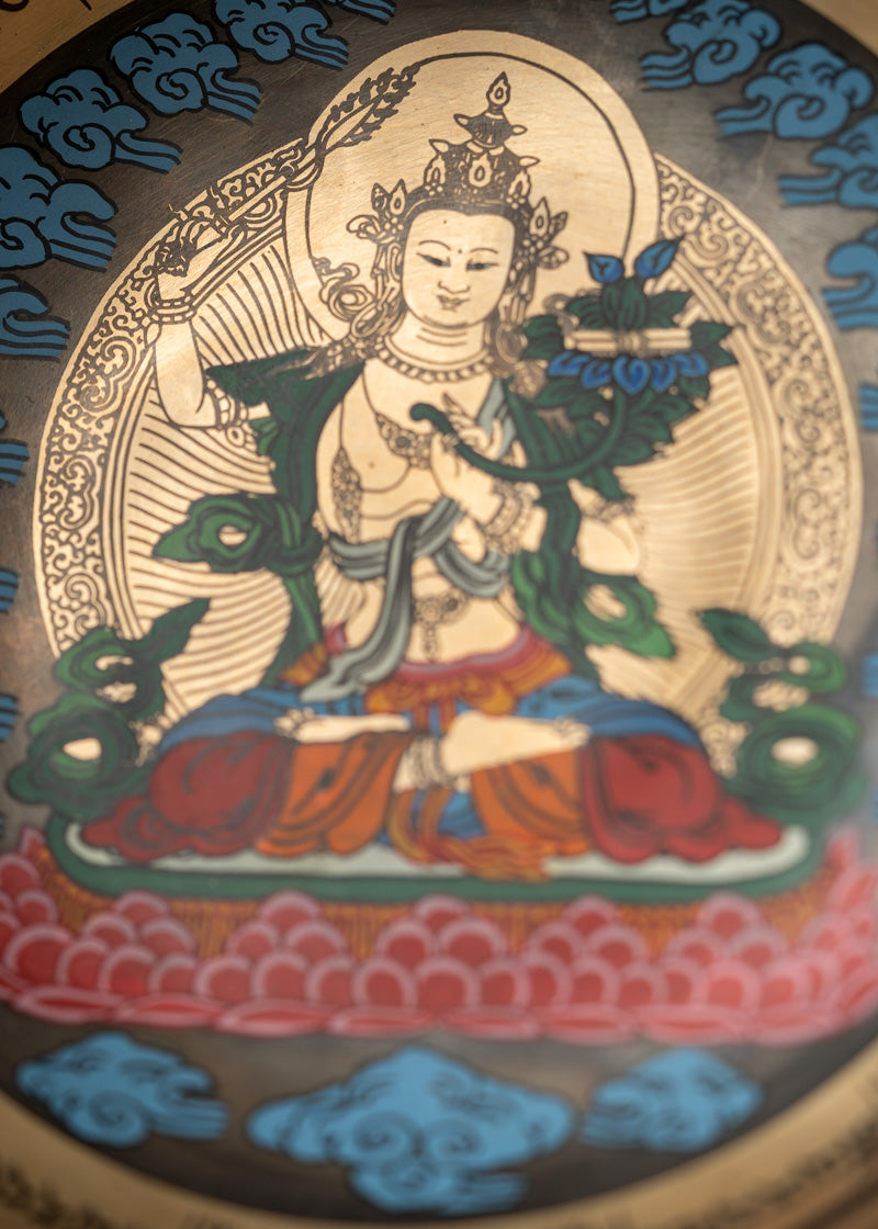 Manjushree Singing Bowl - Tibetan  Meditation Bowl