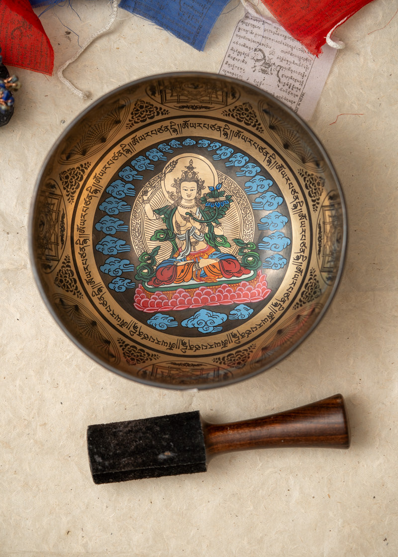 Manjushree Singing Bowl - Tibetan  Meditation Bowl