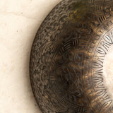 Antique Floral Singing Bowl for Sound Healing.