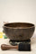 Antique Floral Singing Bowl for Sound Healing.
