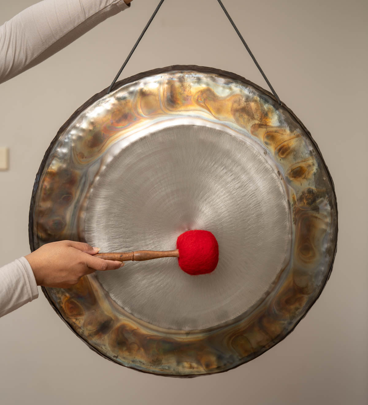 Handcrafted Ritual Gong for meditation and yoga.