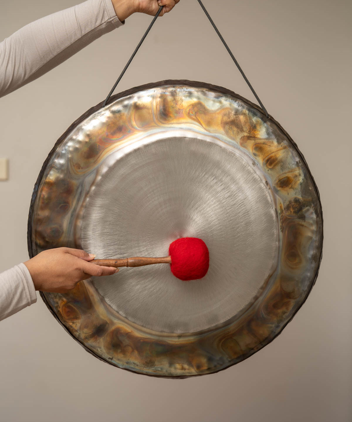 Handcrafted Ritual Gong for meditation and yoga.