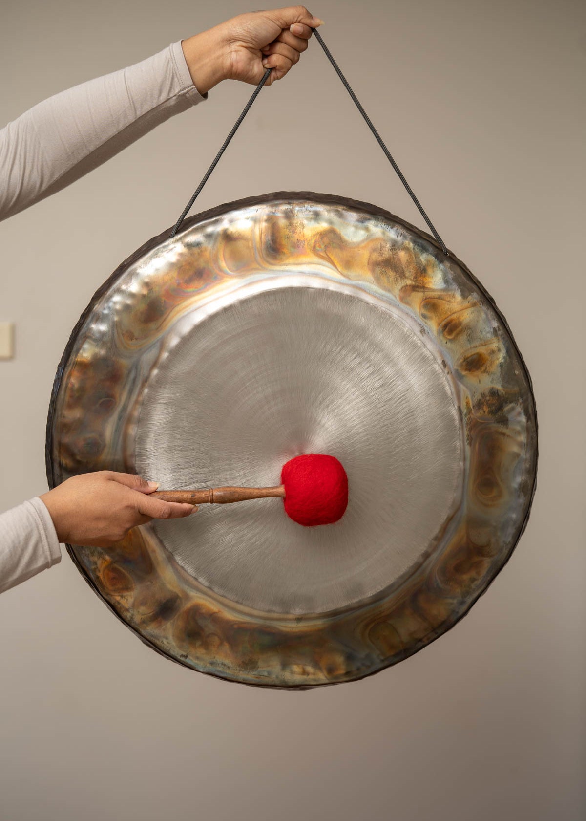 Handcrafted Ritual Gong for meditation and yoga.