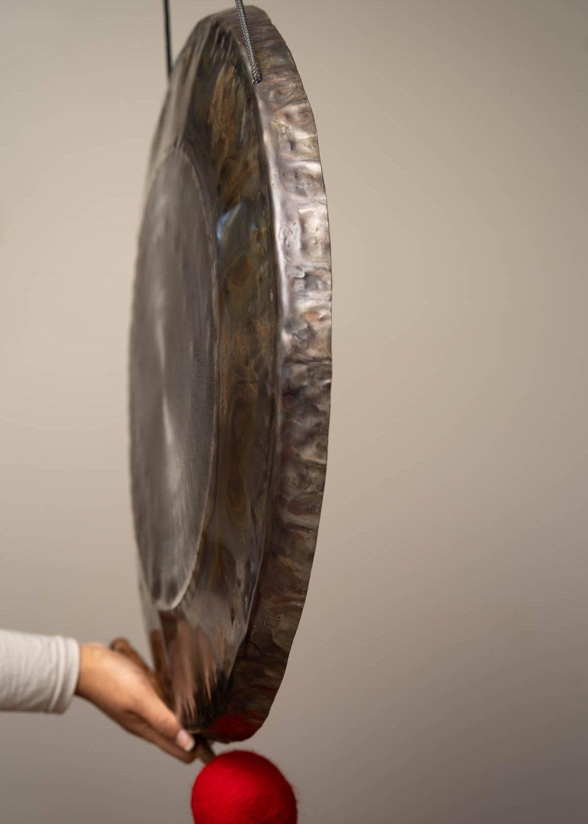 Handcrafted Ritual Gong for meditation and yoga.