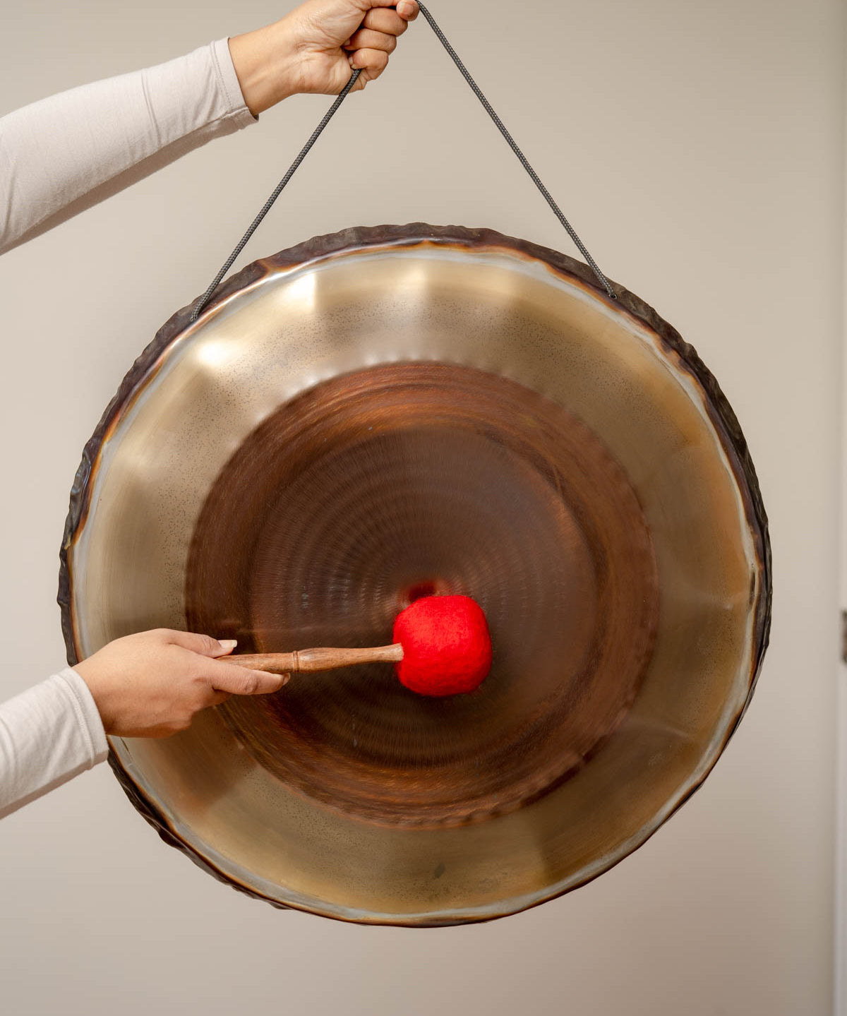 Handcrafted Bronze Gong for Meditation & Sound Healing