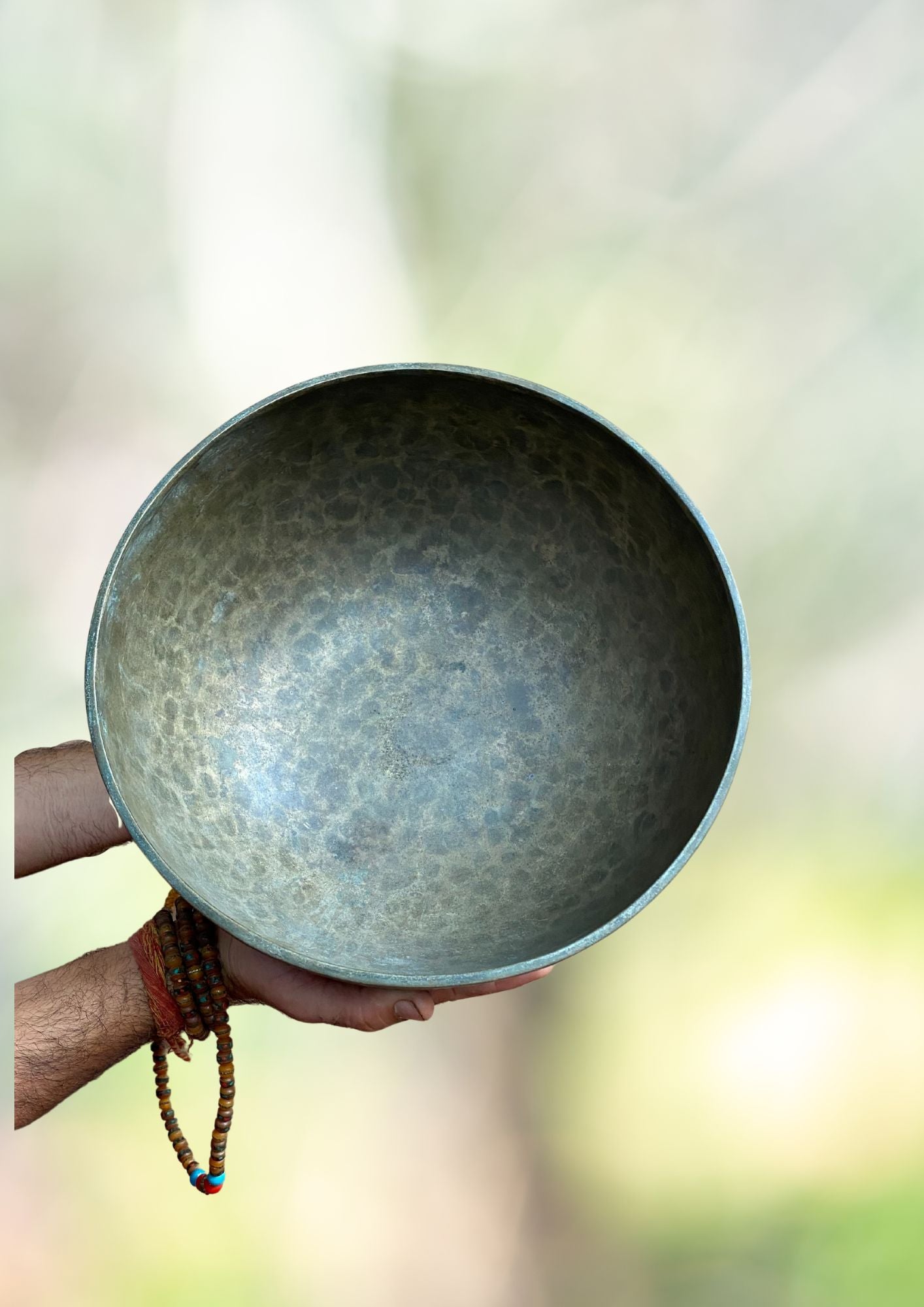 Jambati Bowl with Motif Carving for spiritual healing.