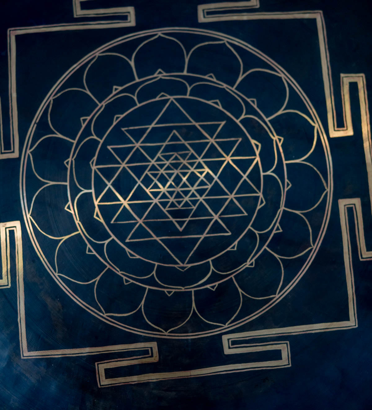 Shri Yantra Gong