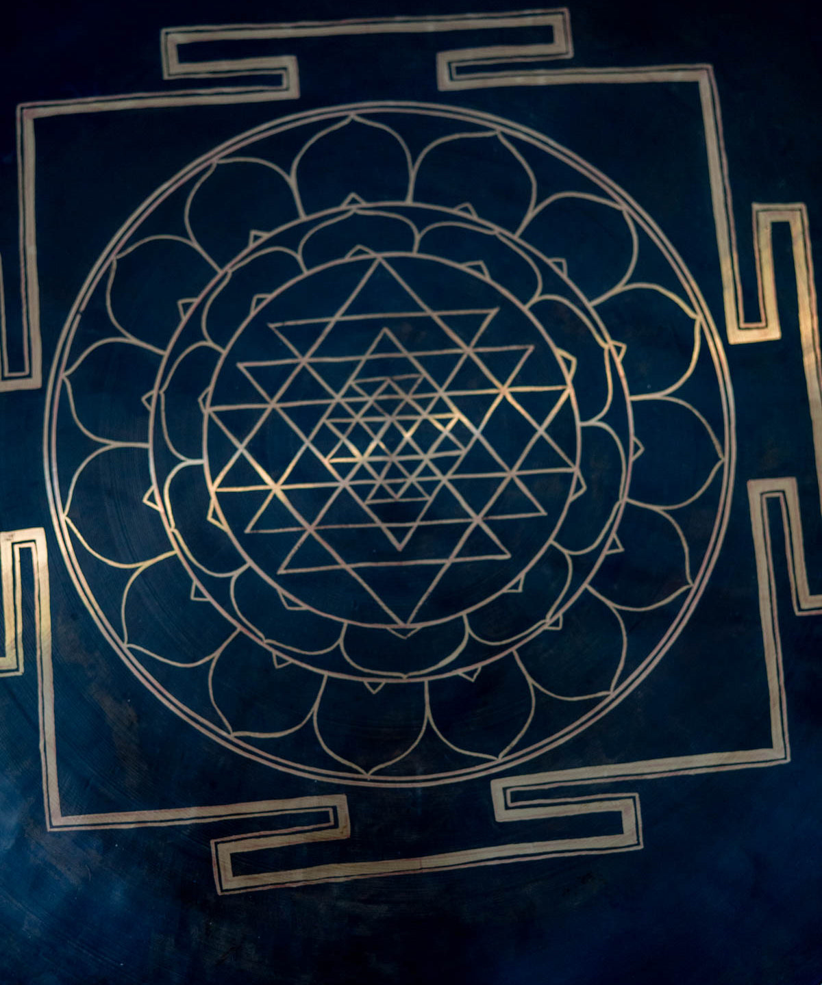 Shri Yantra Gong