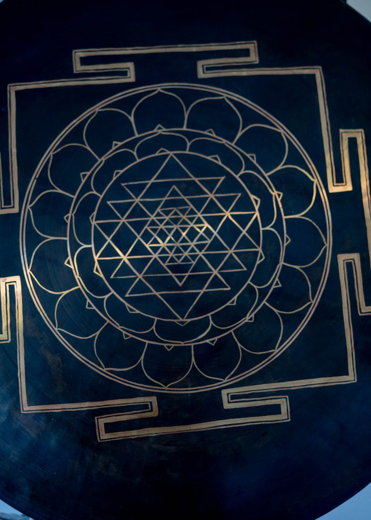 Shri Yantra Gong