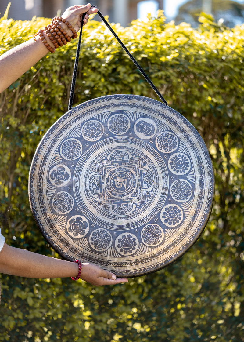 Gongs for spiritual and healing rituals.