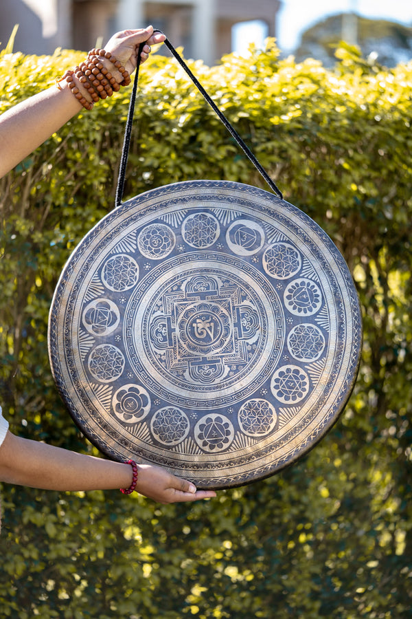 Gongs for spiritual and healing rituals.
