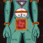 7 Chakra Figure Thangka - Handpainted Art