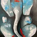 Oil painting of Lord Ganesh