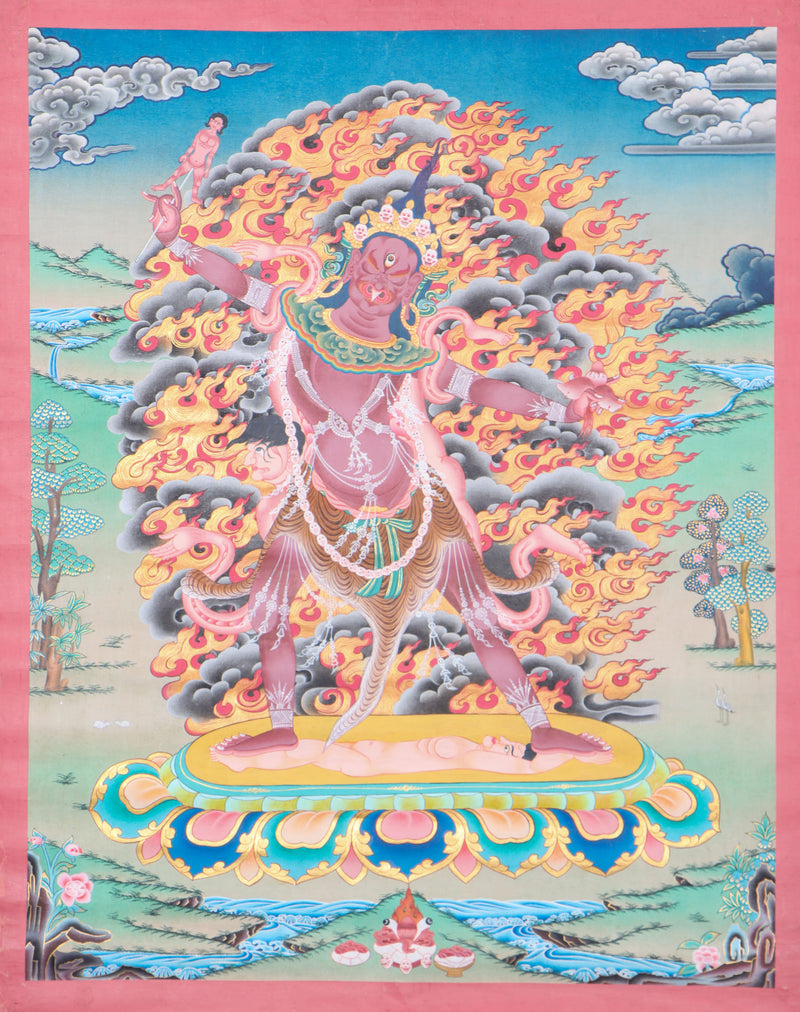 Ekajati Thangka for protective and transformative energies.