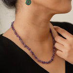Amethyst Chip Necklace 