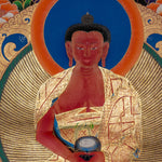 Amitabha Enlightenment Thangka - Sacreds Painting