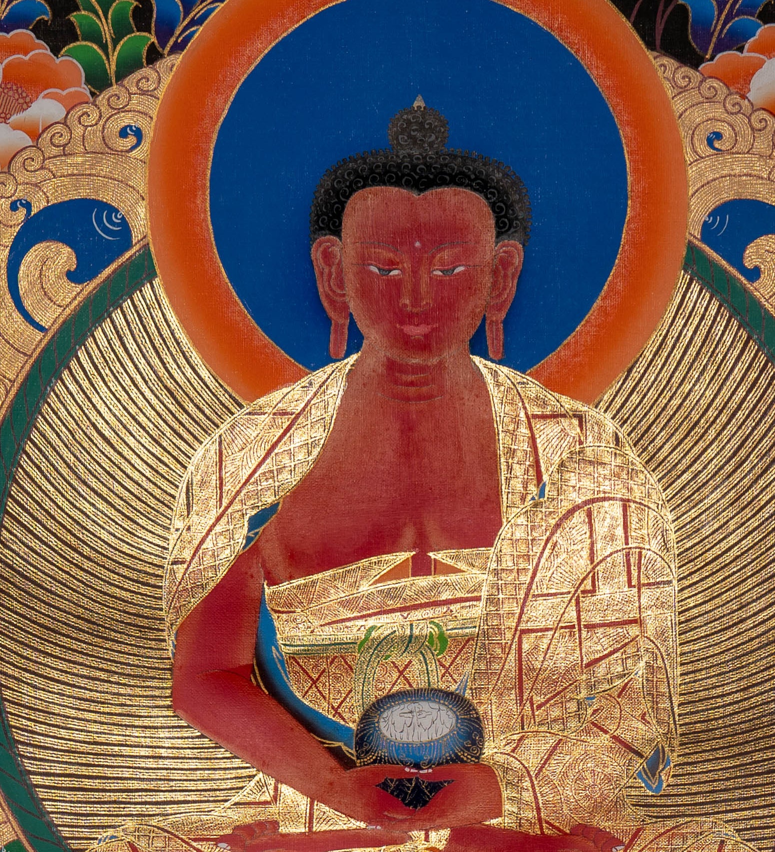Amitabha Enlightenment Thangka - Sacreds Painting