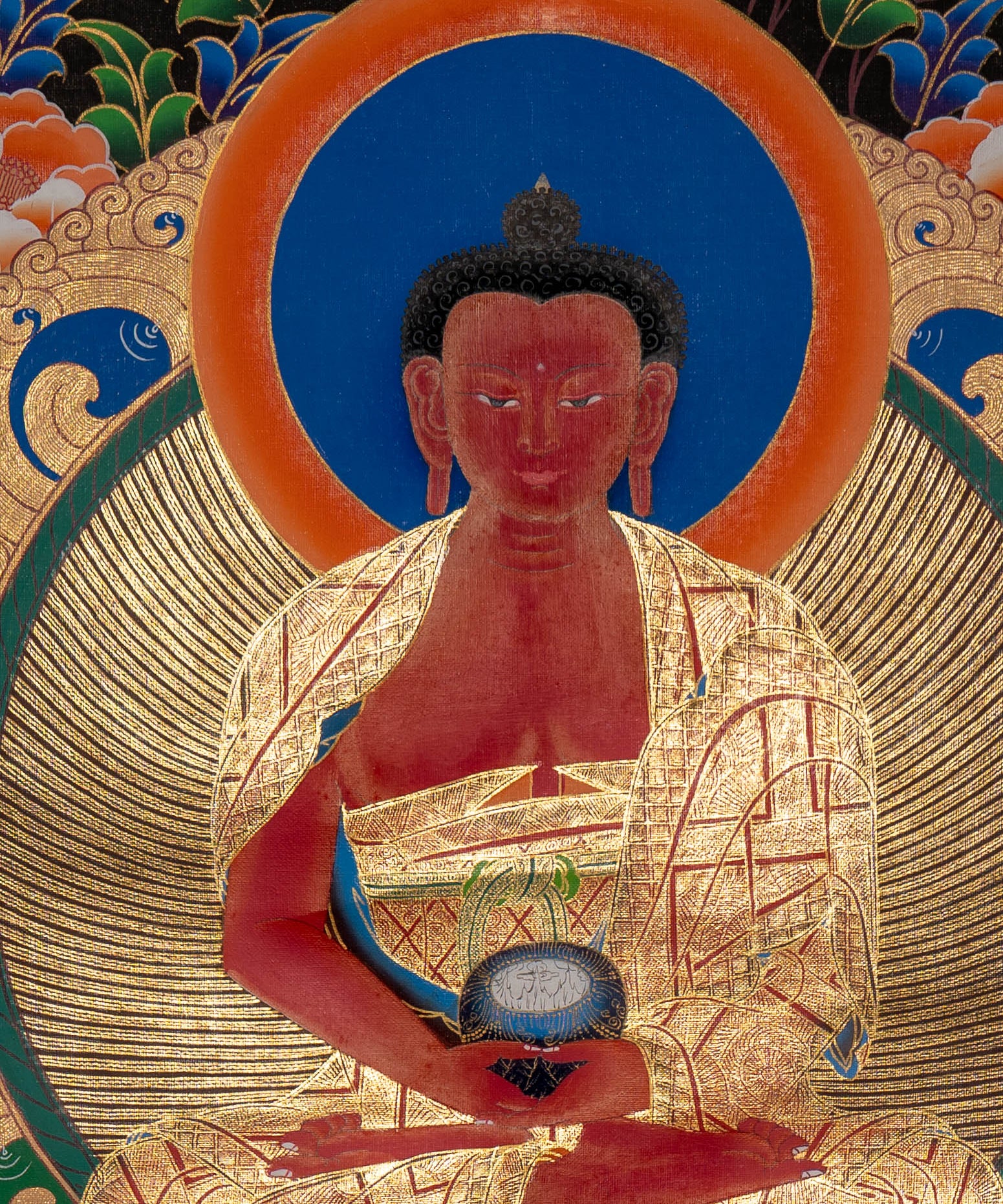 Amitabha Enlightenment Thangka - Sacreds Painting
