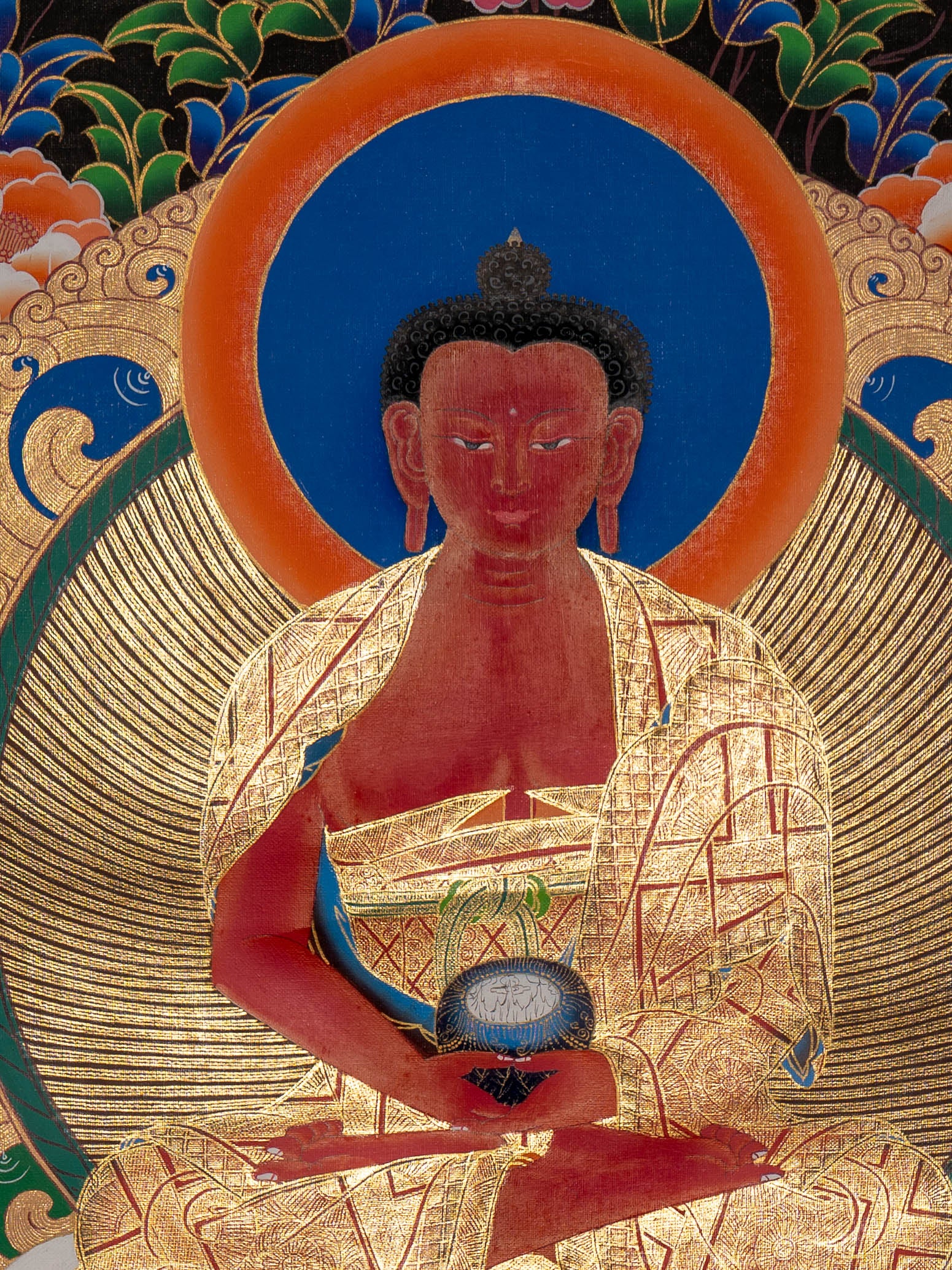 Amitabha Enlightenment Thangka - Sacreds Painting