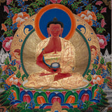 Amitabha Enlightenment Thangka
