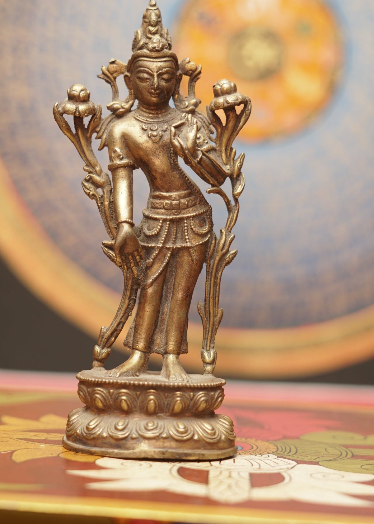 Standing Avalokeshwor Statue - Himalayas Shop
