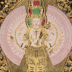 Avalokiteshvara Thangka- Handpainted Art