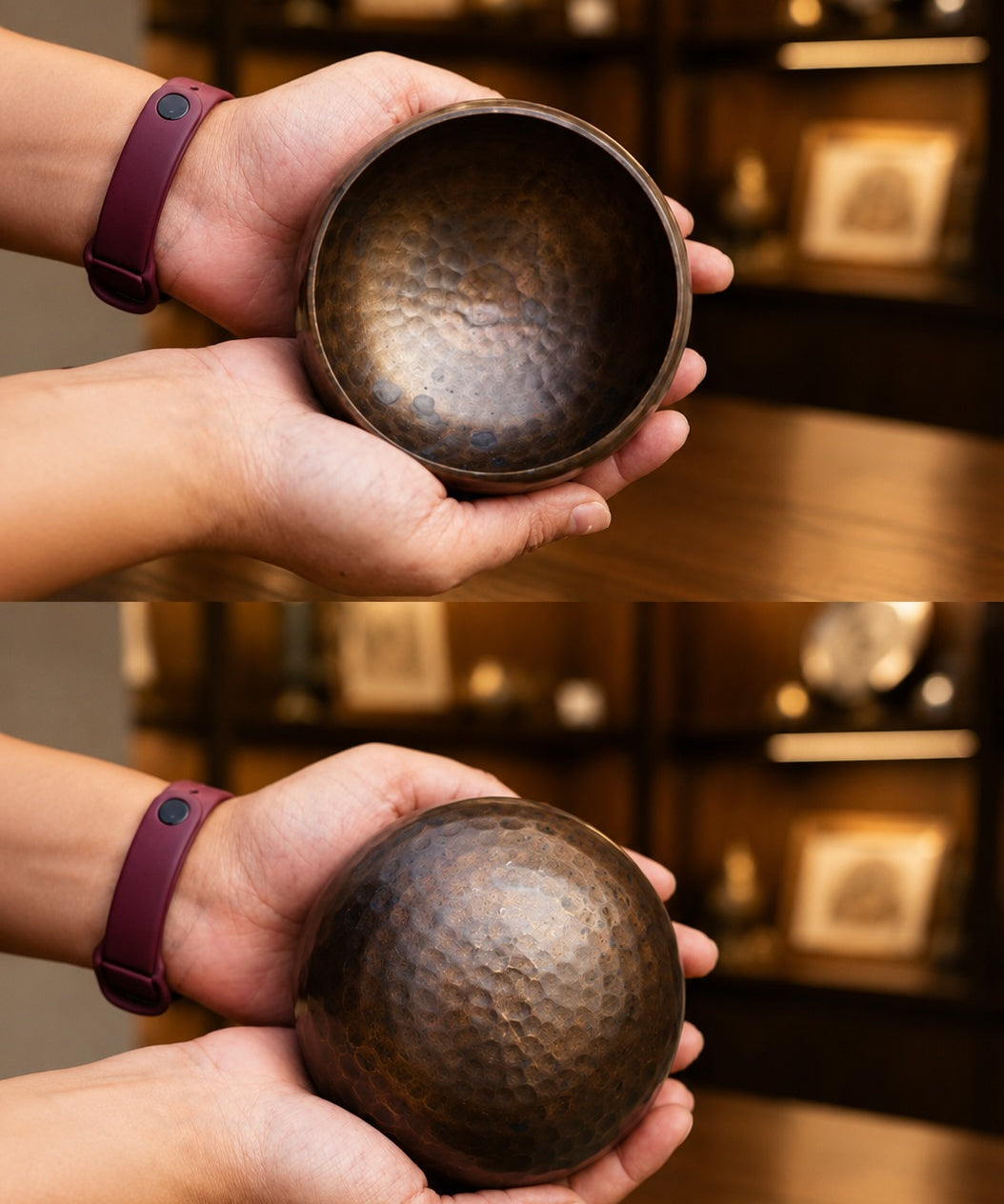 Classical Dotted Singing Bowl