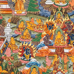 Buddha Life Thangka – Sacred Tibetan Painting