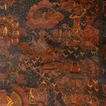 Antique Buddha Life Thangka Painting