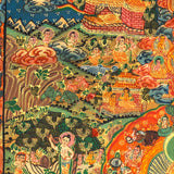 Buddha Life Thangka - Sacred Painting