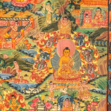 Buddha Life Thangka - Sacred Painting
