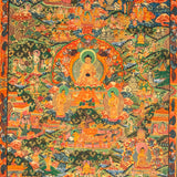 Buddha Life Thangka - Sacred Painting