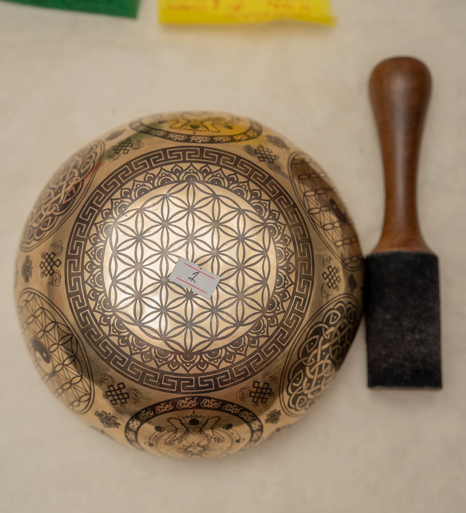  7 Chakra Singing Bowl to align your body's energy centers. Authentic Tibetan Singing Bowl from Nepal