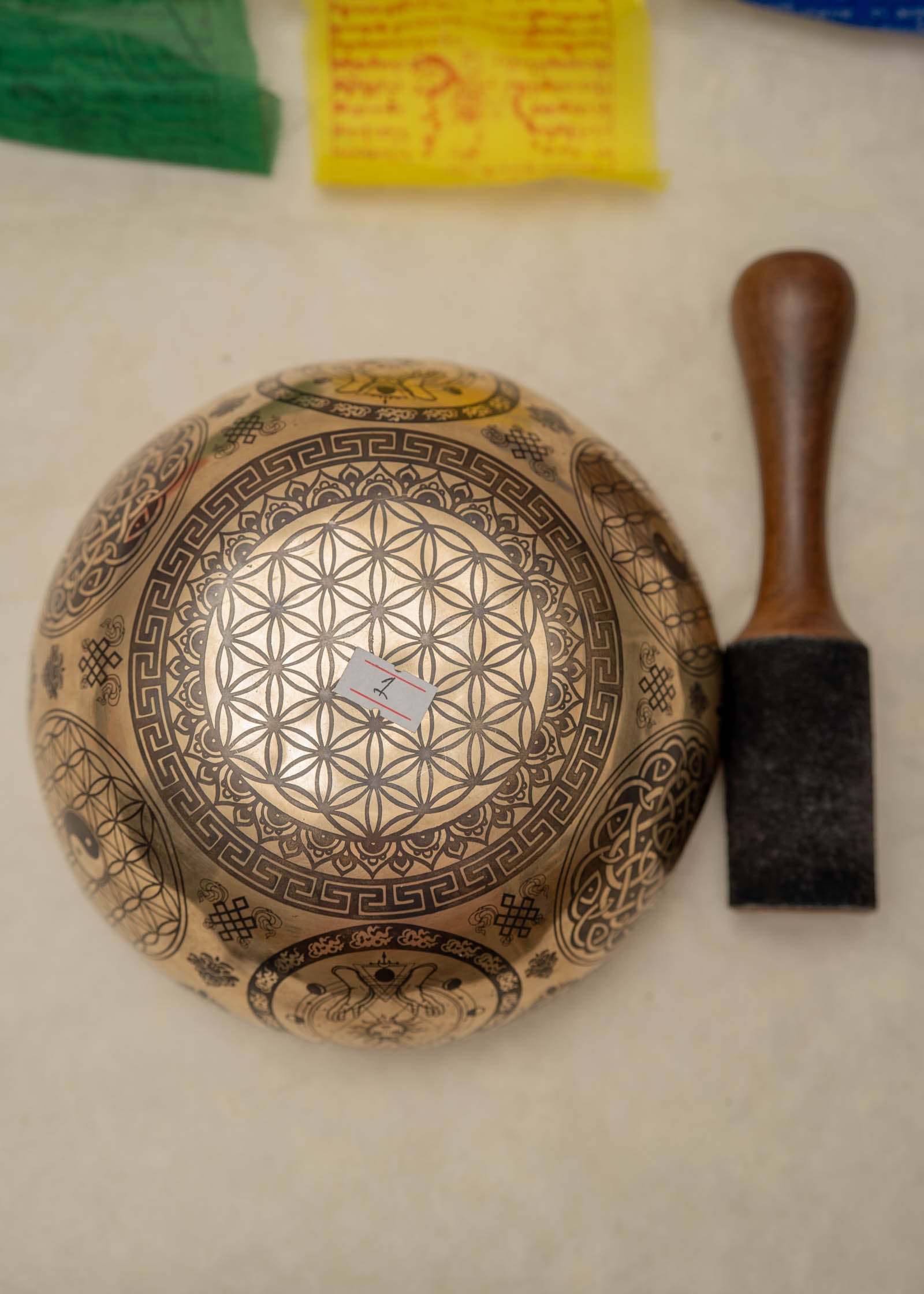  7 Chakra Singing Bowl to align your body's energy centers. Authentic Tibetan Singing Bowl from Nepal