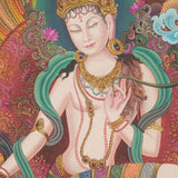 Chenrezig Newari Thangka Painting