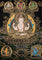Thangka Painting of Chenrezig - Handpainted Art