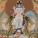 Chenrezig Thangka - Sacred Painting