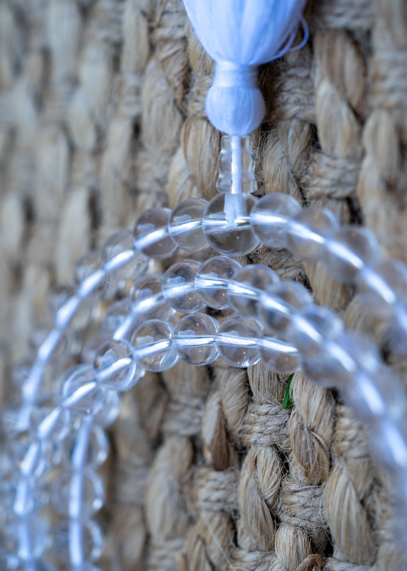 Clear Quartz Mala